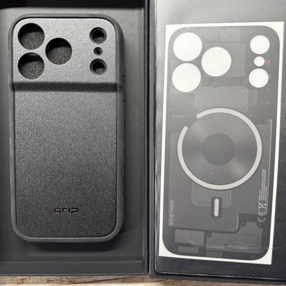 dbrand Grip Case Matte Black iPhone 17 Pro Black Teardown skin New Open Box
